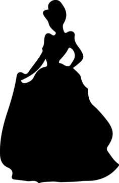 Cinderella 9 Realistic Sticker Svg Vector, Free Vectors File